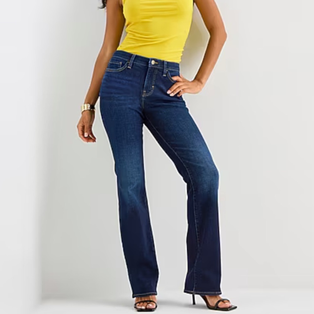 Bold Elements Dark Blue Boot cut-Leg Women’s Jeans Sz 10 NWT